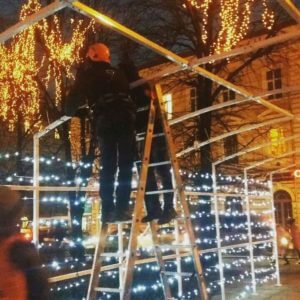 Монтаж Новогоднего Освещения